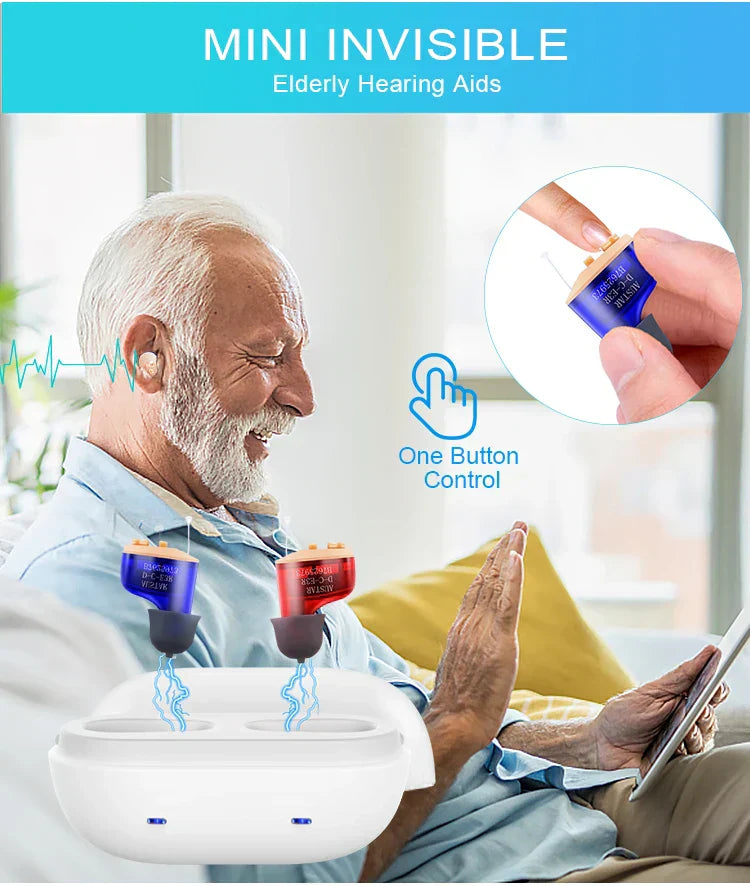 VoiceVivid™  Invisible Hearing Aids CIC (Pair Of 2)