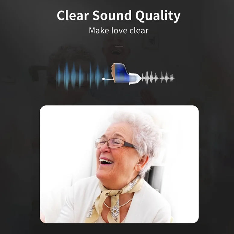VoiceVivid™ CIC Invisible Hearing Aids (Pair Of 2)
