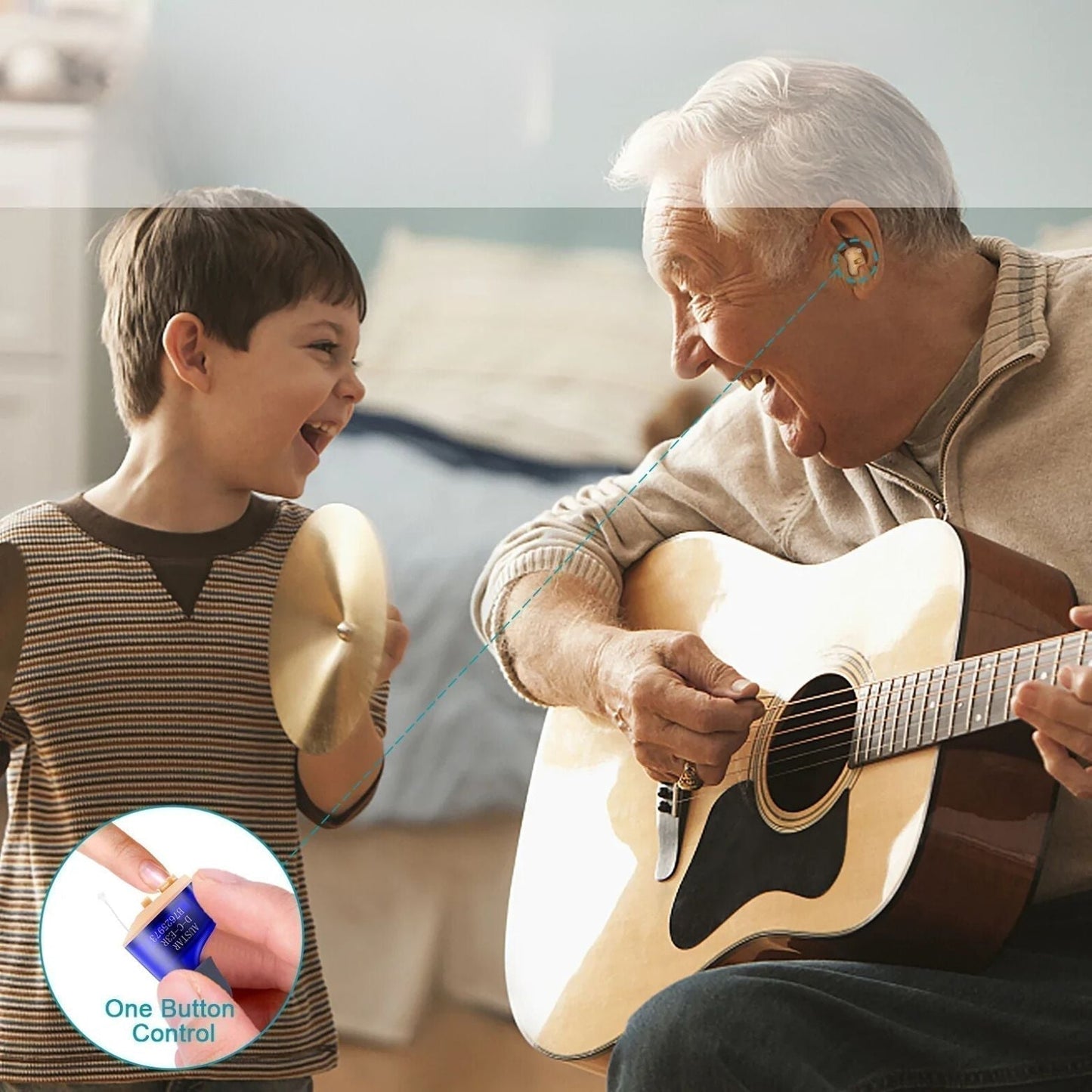 VoiceVivid™  CIC Hearing Aids (Pair Of 2)